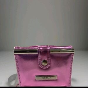 Moda Bella Metallic Pink Wallet-NWT